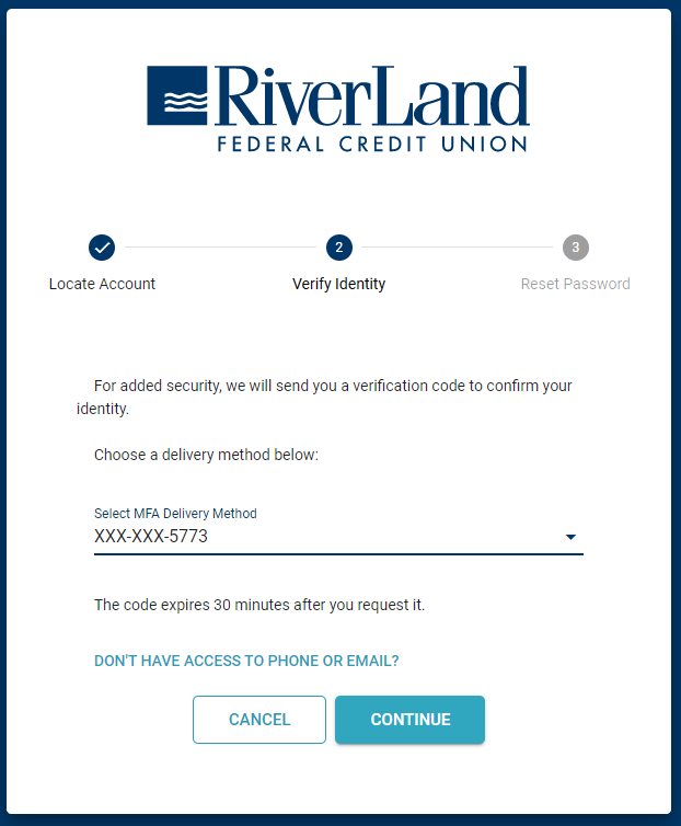 Reset Password